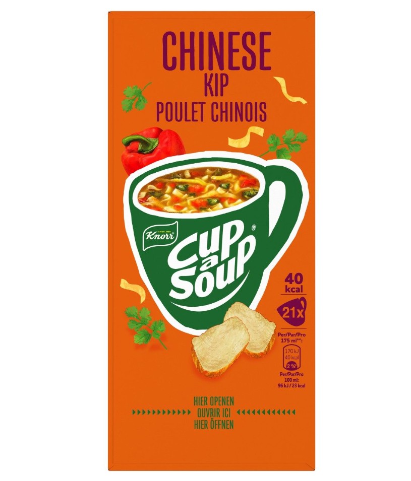Knorr Cup-a-Soup Chinese Kip 21x175ml
